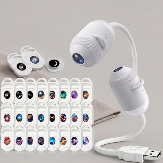 Galaxy Projector Night Light - Starry Ceiling Display